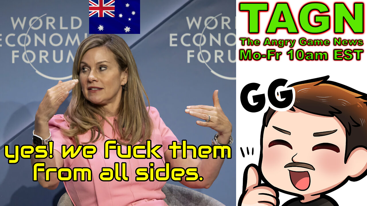 🔴 TAGN #083 - Australia Testfield For Online-Control! 40000 Games On Steam!? (+Eik crying)