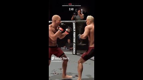 “UFC 5 Insane Double Uppercut KO! 💥 #Knockout #UFC5”