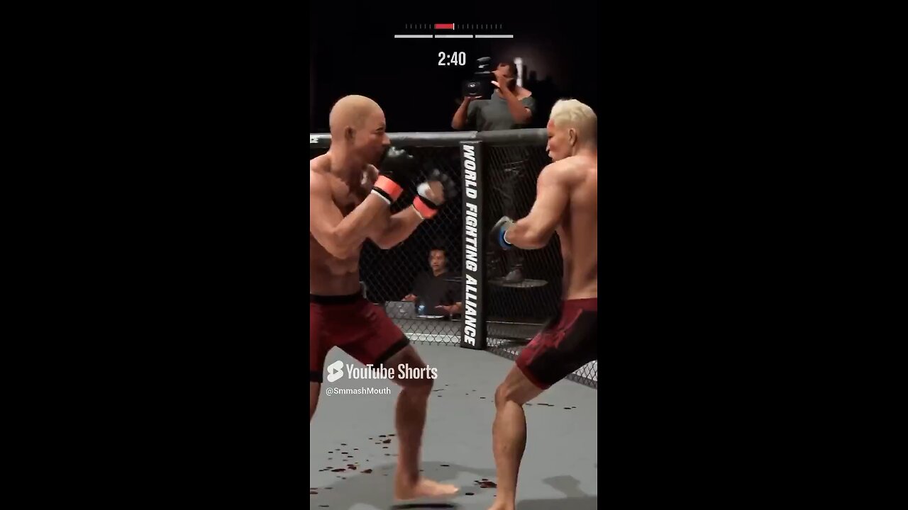 “UFC 5 Insane Double Uppercut KO! 💥 #Knockout #UFC5”