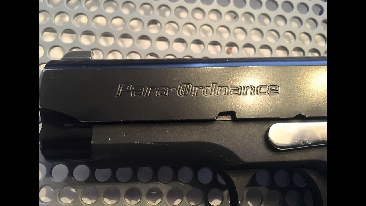 Back to work on the Para-Ordnance P12-45