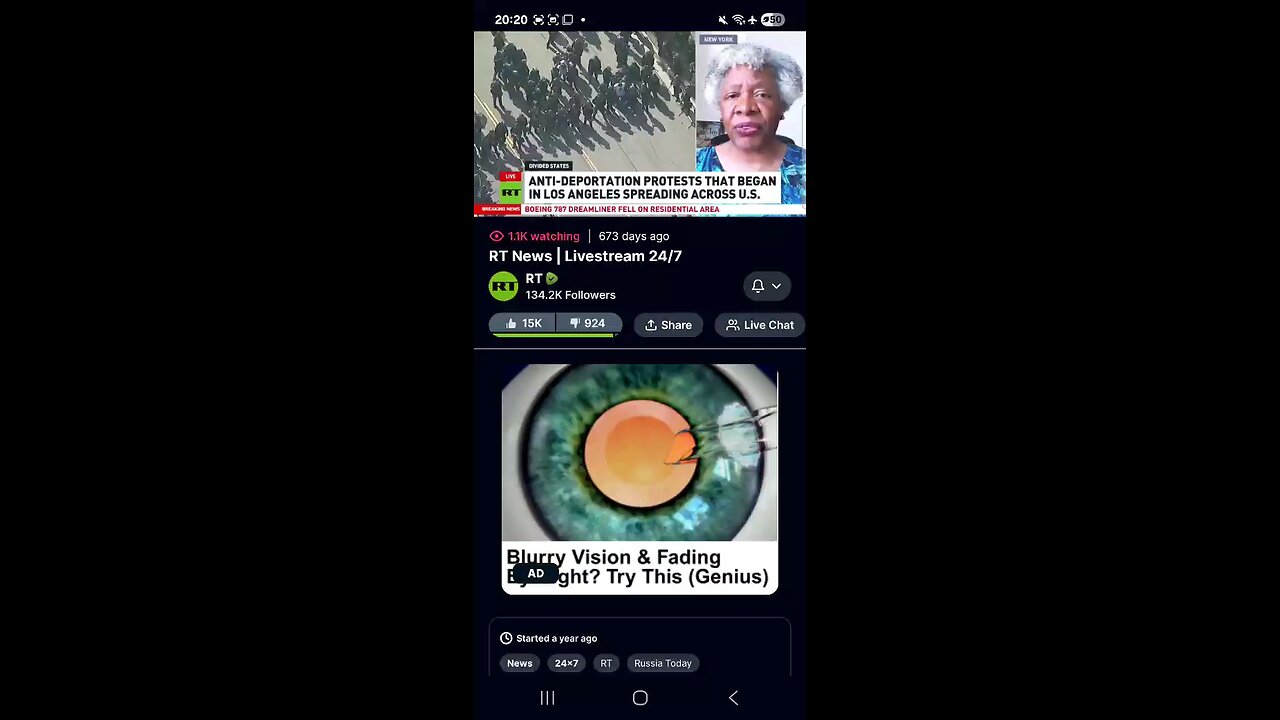 RT news riots 12/06/2025