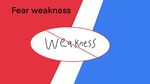 Fear weakness