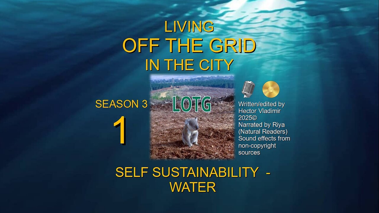 Self sustainability – Water
