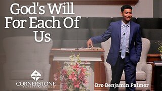 God's Will For Each Of Us--Wed PM--July 16, 2025