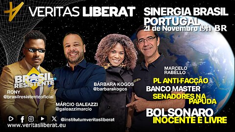 Sinergia Brasil Portugal- 21/11/2025 - Bolsonaro Livre - Trump trás novidades