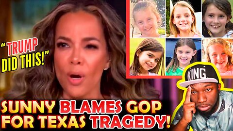 🚨Sunny Hostin Blames Camp Mystic Flooding TRAGEDY on Texas GOP BORDER Funding!