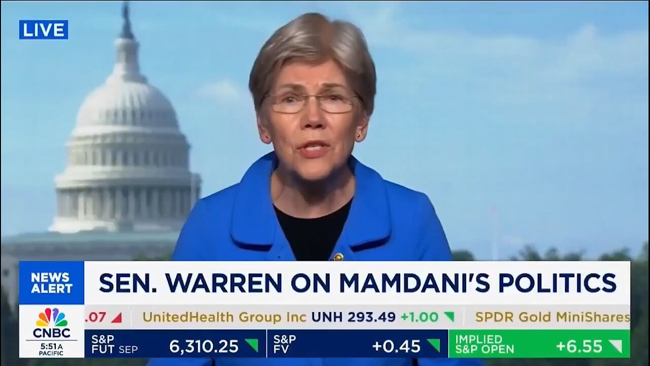 Elizabeth Warren Says She Supports Zohran Mamdani’s Plans