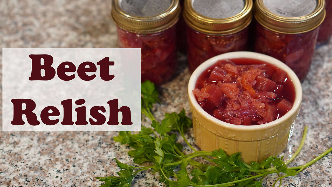 Beet Relish Canning Recipe