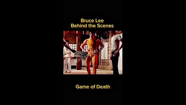 Cross kick Studio Films Bruce Lee Game of Death