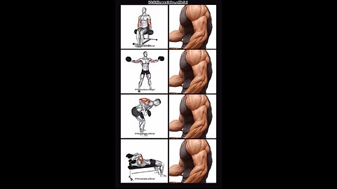dumbbells arms workout