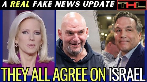 A REAL Fake News Update | Fetterman & McCormick TEAM UP to "Stop" Antisemitism