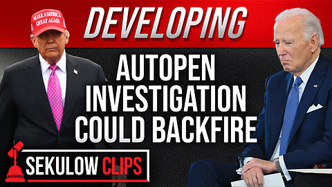 DEVELOPING: Autopen Investigation Could Backfire