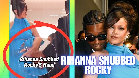 Rihanna Insults A$ap Rocky! Pulls Her Hand Away From Him In Public