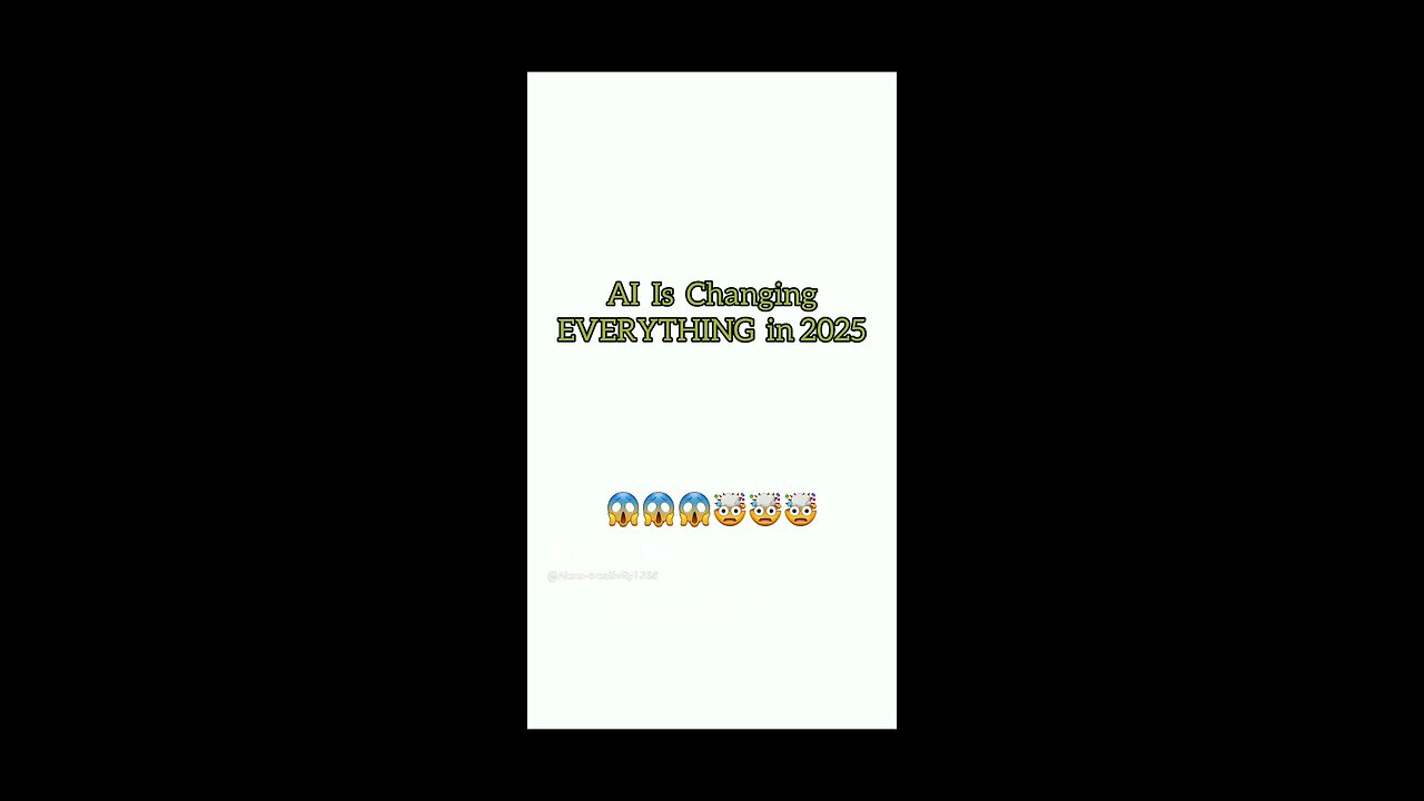 AI Is Changing EVERYTHING in 2025: #aritificialintelligence #technology #smartphone #tech #shorts