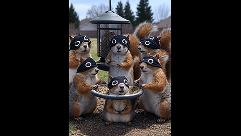 Squirrel Bandits of Vero Beach.