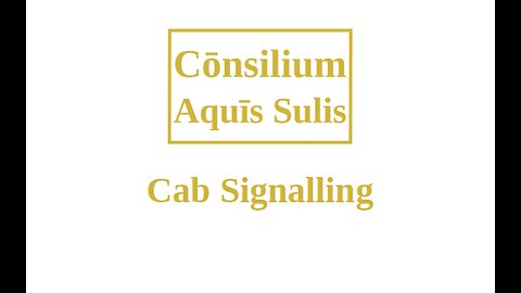 Cab Signalling (English)
