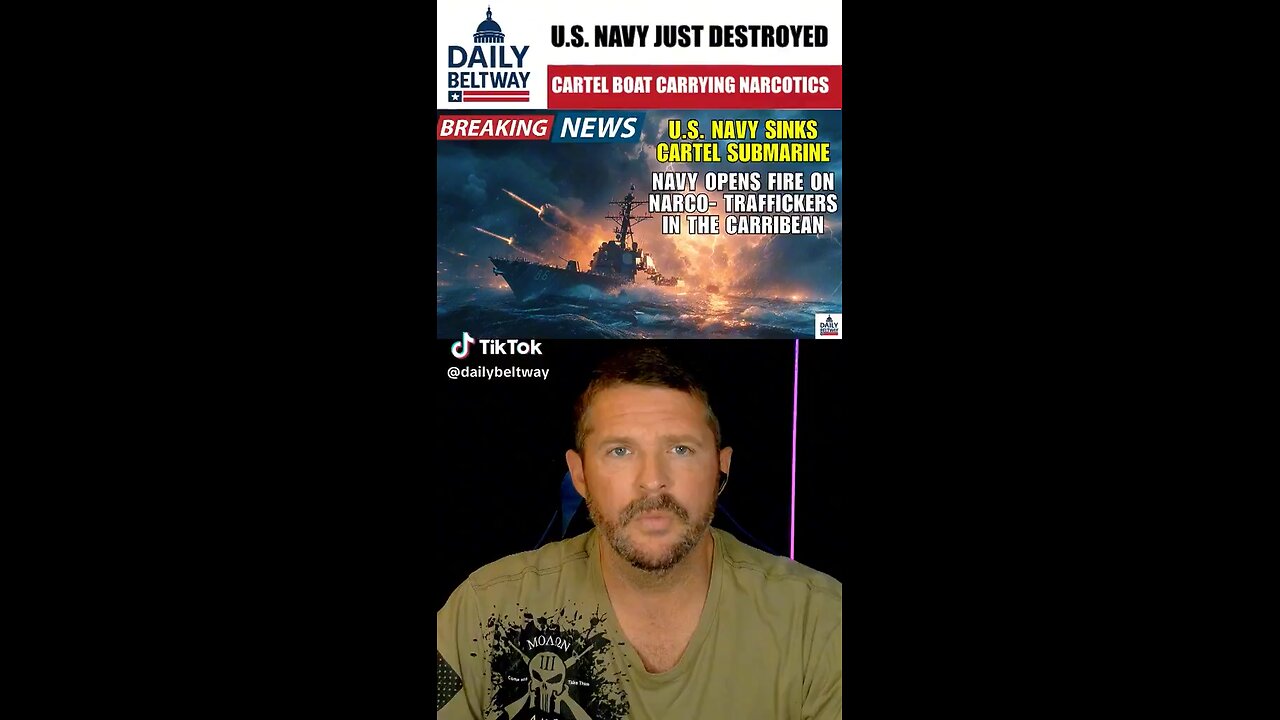 U.S. Navy Just Sank A Narco Submarine 🔥