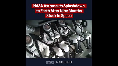 Astronauts Rescued