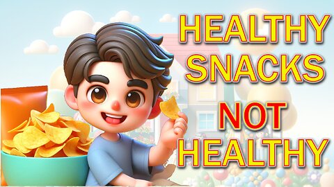 5 “Healthy Snacks” That Aren’t Actually Healthy | Watch Before You Snack!