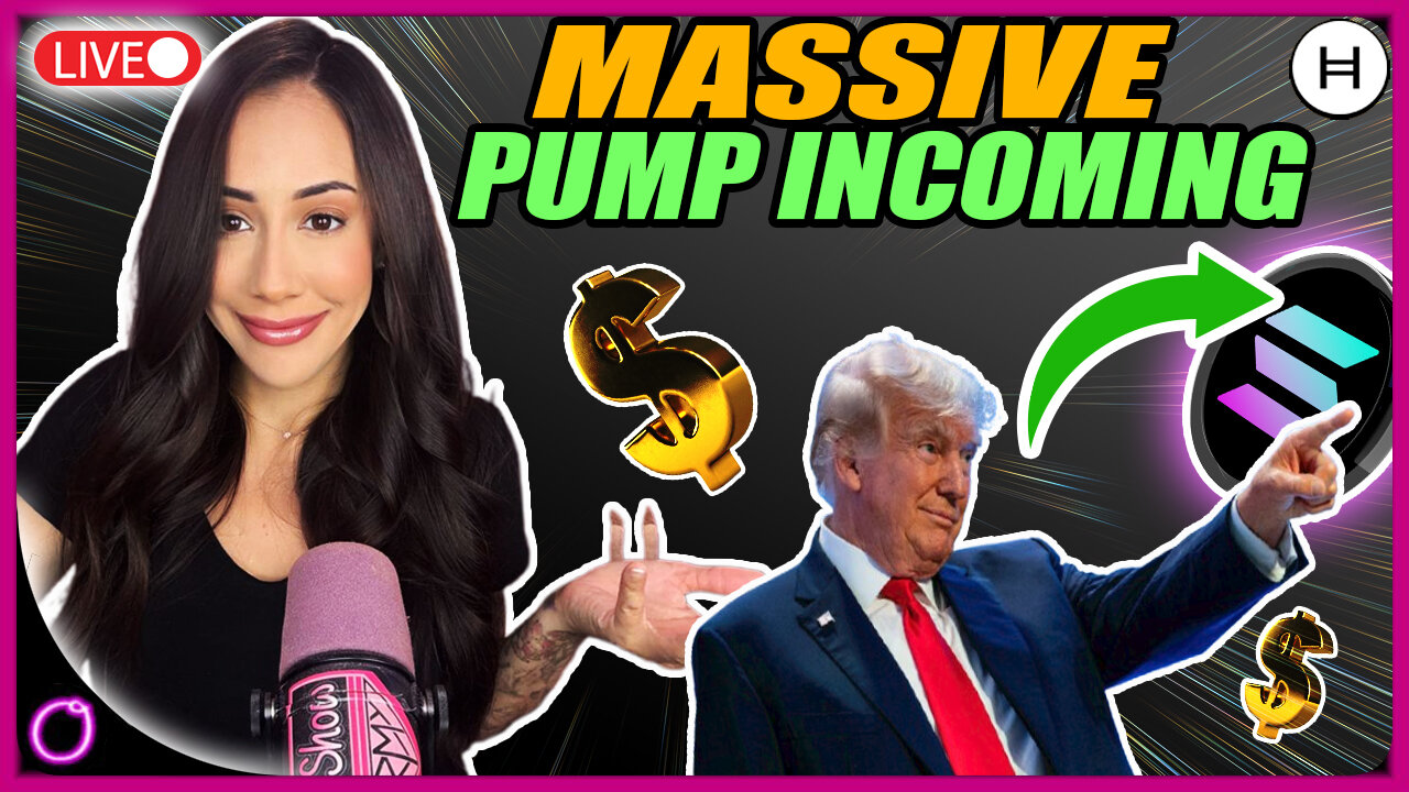 MASSIVE TRUMP NEWS COULD PUMP SOLANA TO NEW HIGHS!