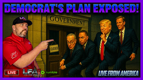 DEMOCRAT'S SINISTER PLAN! | LIVE FROM AMERICA 10.31.25 11AM