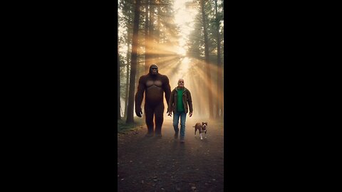 Bigfoot, Me, and Deano — Cinematic AI Adventure