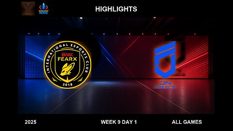 BFX vs DNF Highlights ALL GAMES - LCK W9D1 Split 2 2025 - BNK FearX vs DN Freecs