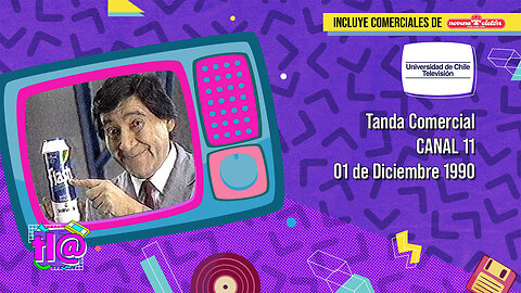 Tanda Comercial Canal 11 (01 de Diciembre 1990)