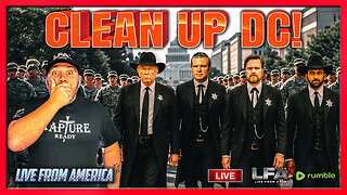 CLEAN UP DC! | LIVE FROM AMERICA 8.11.25 11AM