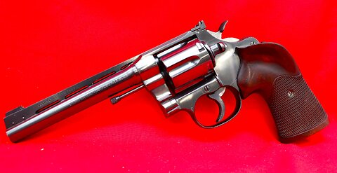 DW King Gun Sight Custom -- 1934 Colt SHOOTING MASTER SUPER TARGET -- 38 Special -- Sanderson Grips