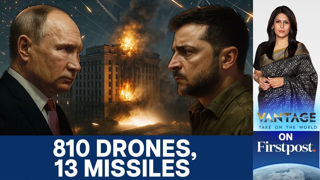 Russia’s Largest Air Attack on Ukraine as Peace Talks Stall | Vantage with Palki Sharma