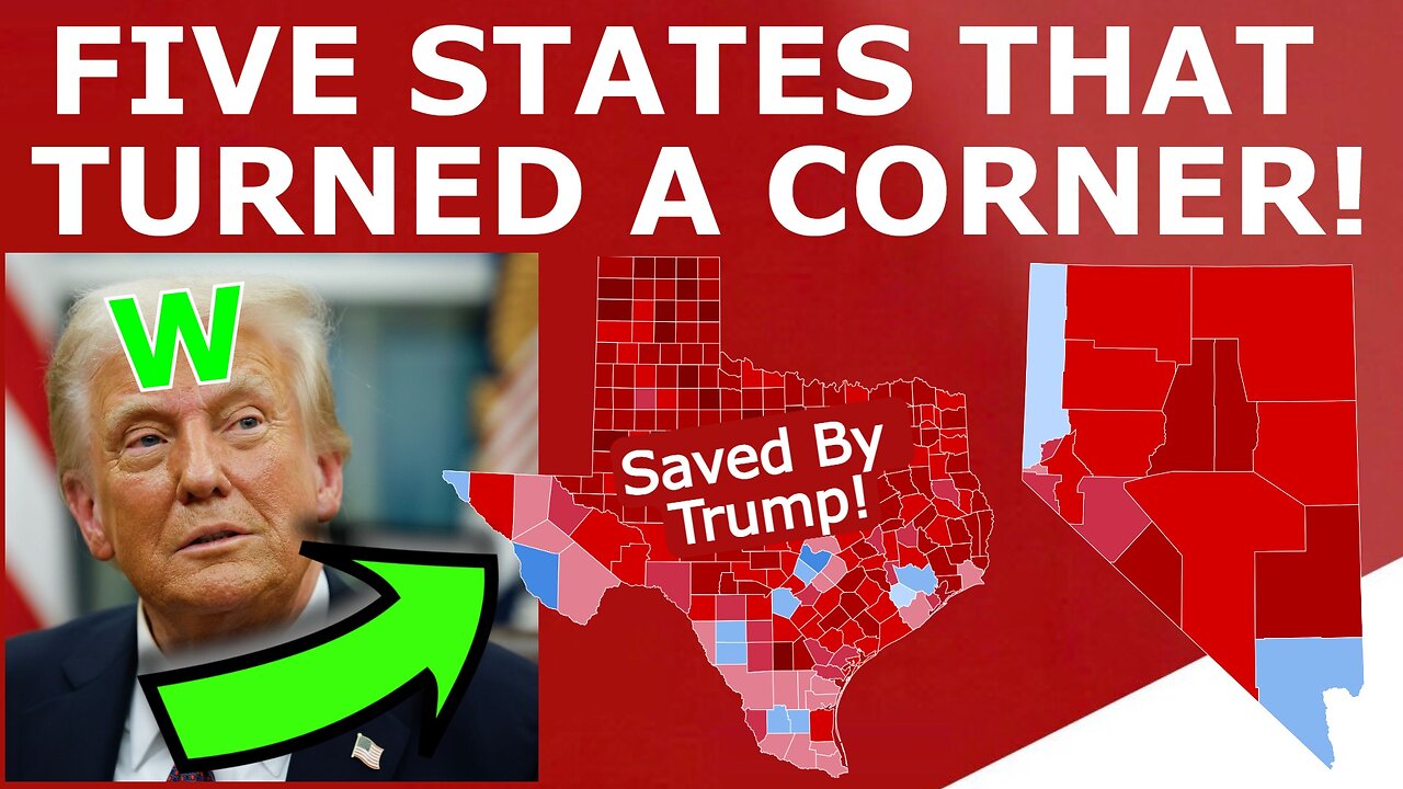FIVE States Trump SAVED From TURNING BLUE!