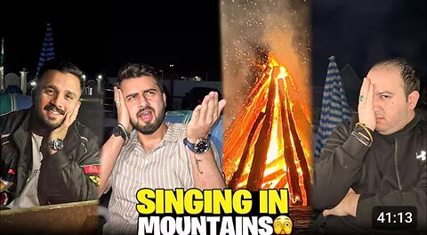 Singing competition in mountains gone wrong 😂 restaurant walon na bahir nikal diya🥹