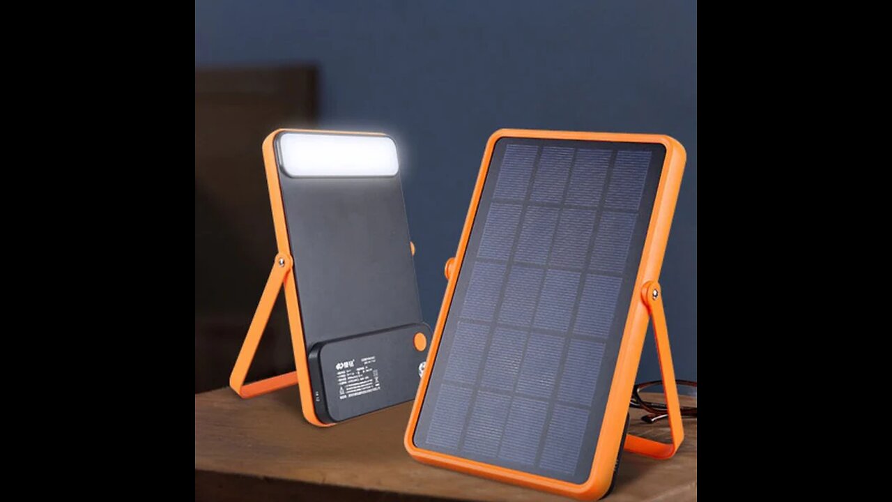 Multifunctional Solar Light, with 3000mAh, 2 Light Modes & USB Rechargeable, for Yards, Outdoors