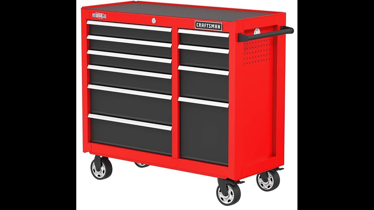 https://amzn.to/47fMaTz CRAFTSMAN 41" Steel Tool Cabinet CMST341102RB
