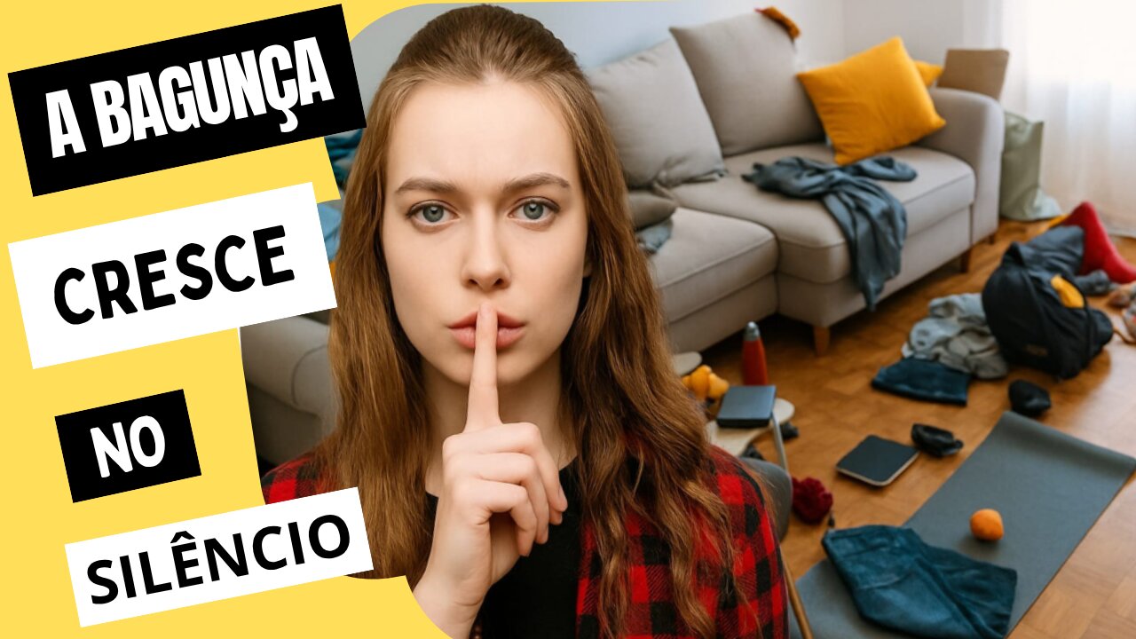 Enquanto Você Não Decide... a Bagunça Cresce!