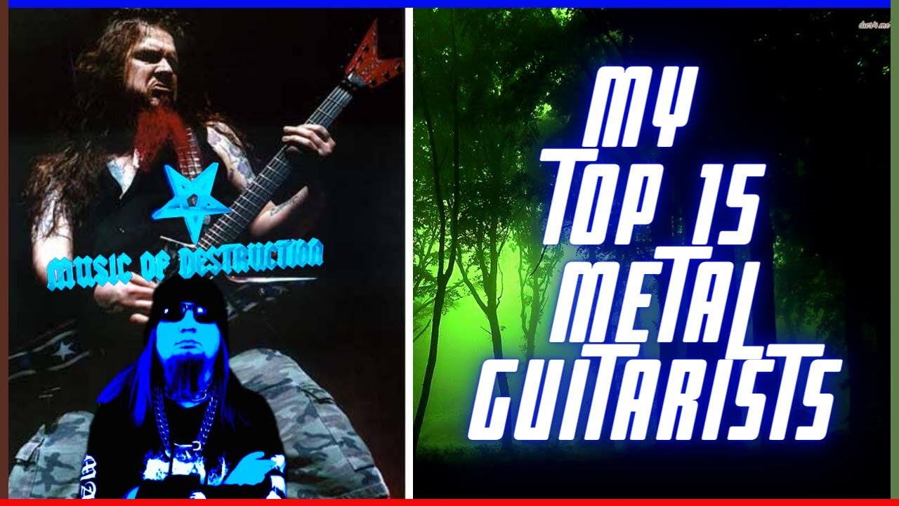 🎸My Top 15 Metal Guitarists🎸
