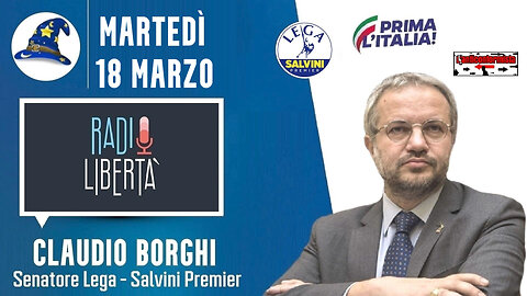 🔴 84ª Puntata della rubrica Scuola di Magia di Claudio Borghi su Radio Libertà (18.03.2025)