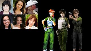 Video Game Voice Comparison- Rebecca Chambers (Resident Evil)