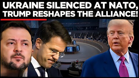 NATO Turns Its Back on Ukraine — Trump’s Command Shakes the Summit Before It Begins!