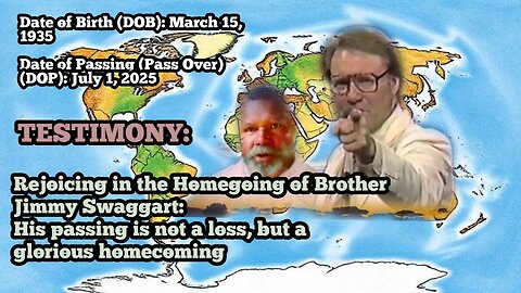 Rejoicing in the Homegoing of Brother Jimmy Swaggart: My Testimony of Salvation