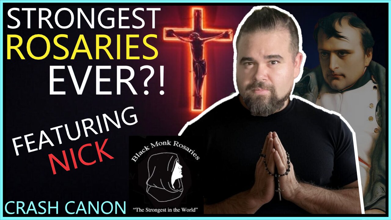 CATHOLIC ROSARY BUSINESS, WITH NICK FROM BLACK MONK ROSARIES | Crash Canon Podcast Ep. 034