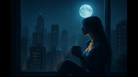 Cozy Night in the City • Relaxing Music & Apartment Vibes