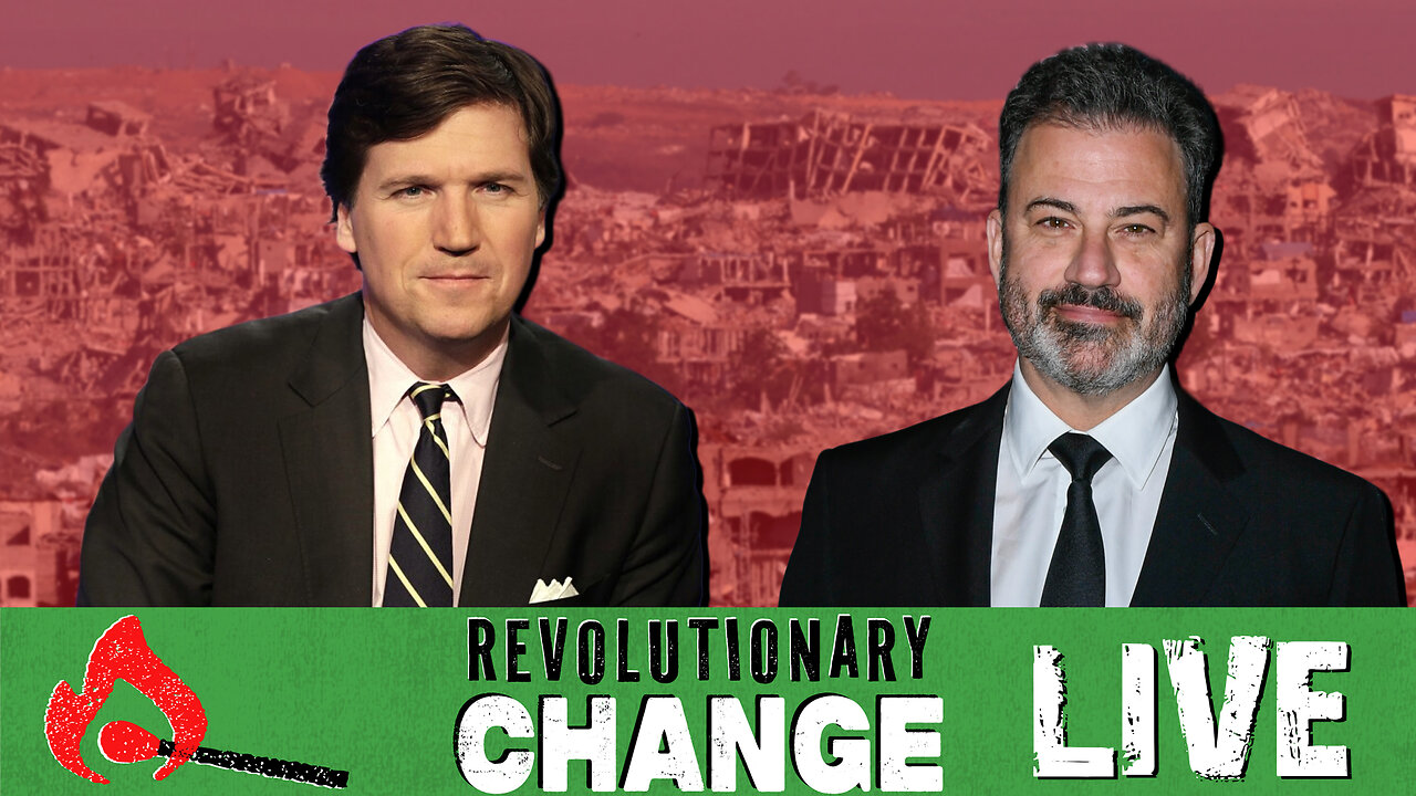 Nick Fuentes LOVES Israel, Tucker Carlson TARGETS Netanyahu, Jimmy Kimmel FIRED, Israelis In DENIAL