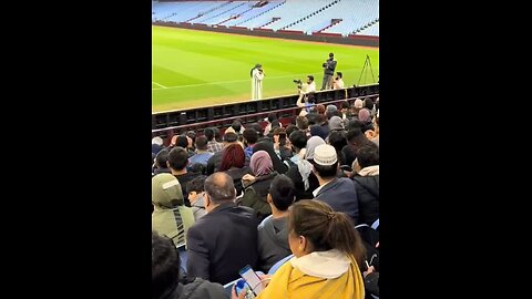 Celebrating Ramadan Muslims Are Taking Over England Using Football Stadiums