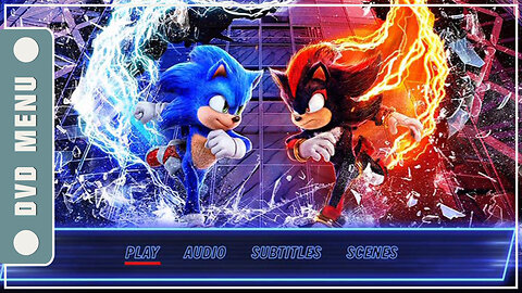 Sonic the Hedgehog 3 - DVD Menu