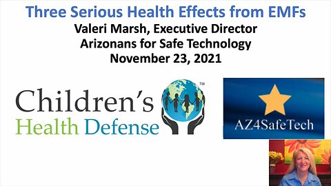 Three Serious Health Effects from EMFs