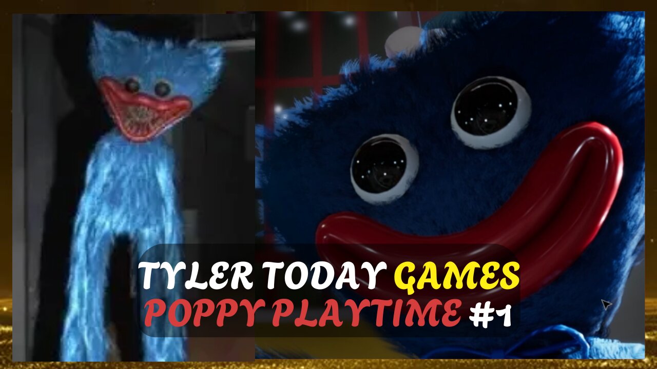 HORROR GAME?! Poppy Playtime Livestream || Tyler Today Games Part 1