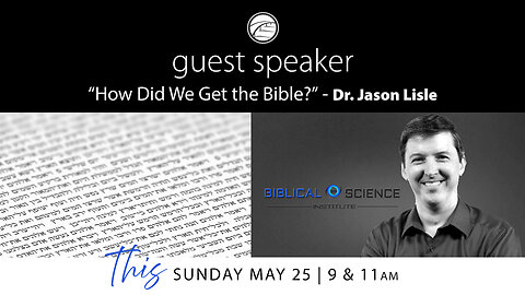 How Did We Get the Bible?