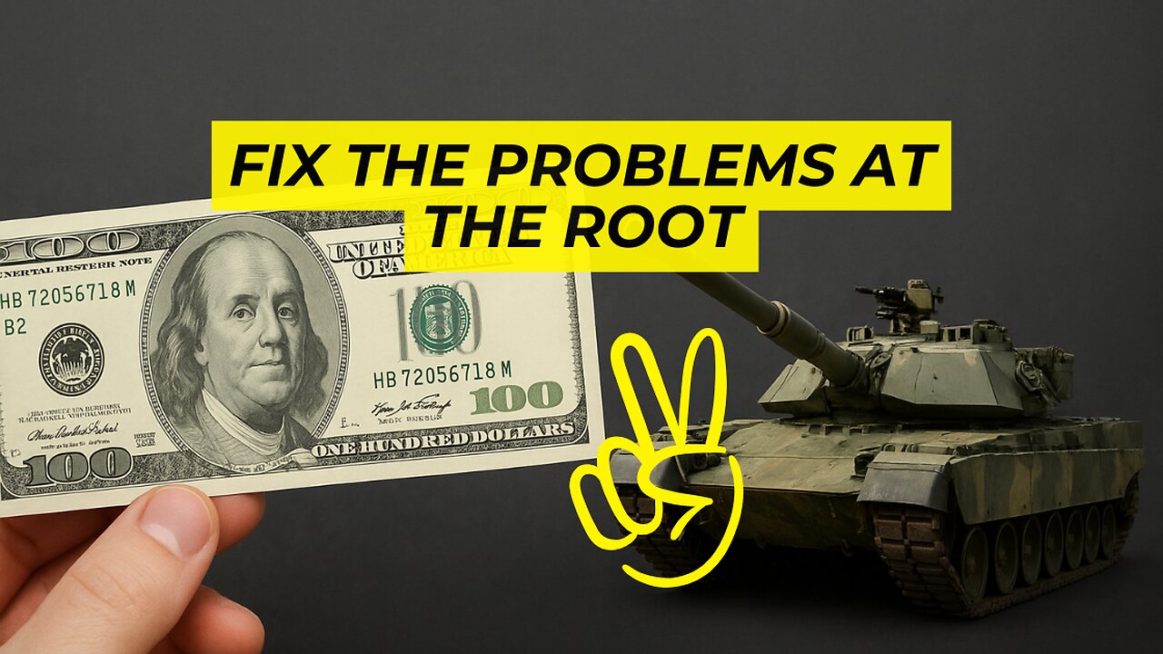 Fix the Money Fix the World (World Peace Through Blockchain?)